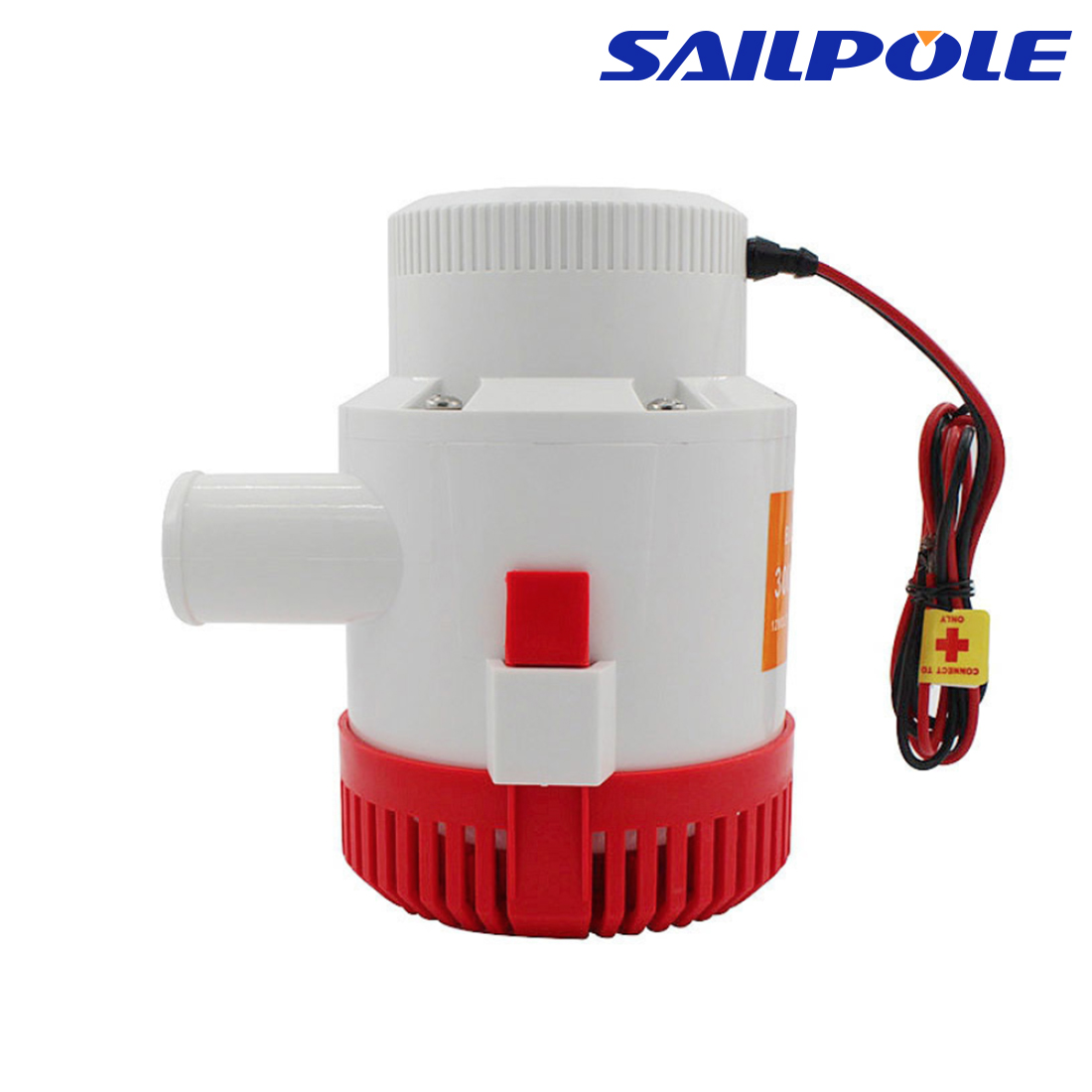 5m -løfts lensepumpe 12v 24 volt elektrisk vannpumpe til båt sjøfly bobiler husbåt 3000 gph 3500 gph 3700 gph