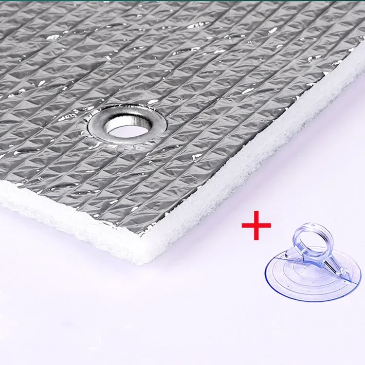 Sun Shade Protector Pad Room Window Sunshade Covers Sun Protector Thick Insulation Film Shading Film Sunshade Aluminum Foil: 2*1.8