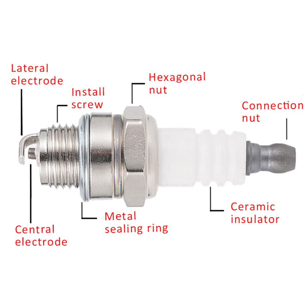 Chainsaw Lawn Mower Spark Plug RJ19LM BR2LM For Briggs & Stratton Motors Gasoline Chainsaw Brush Cutter Grass Trimmer Mower Part