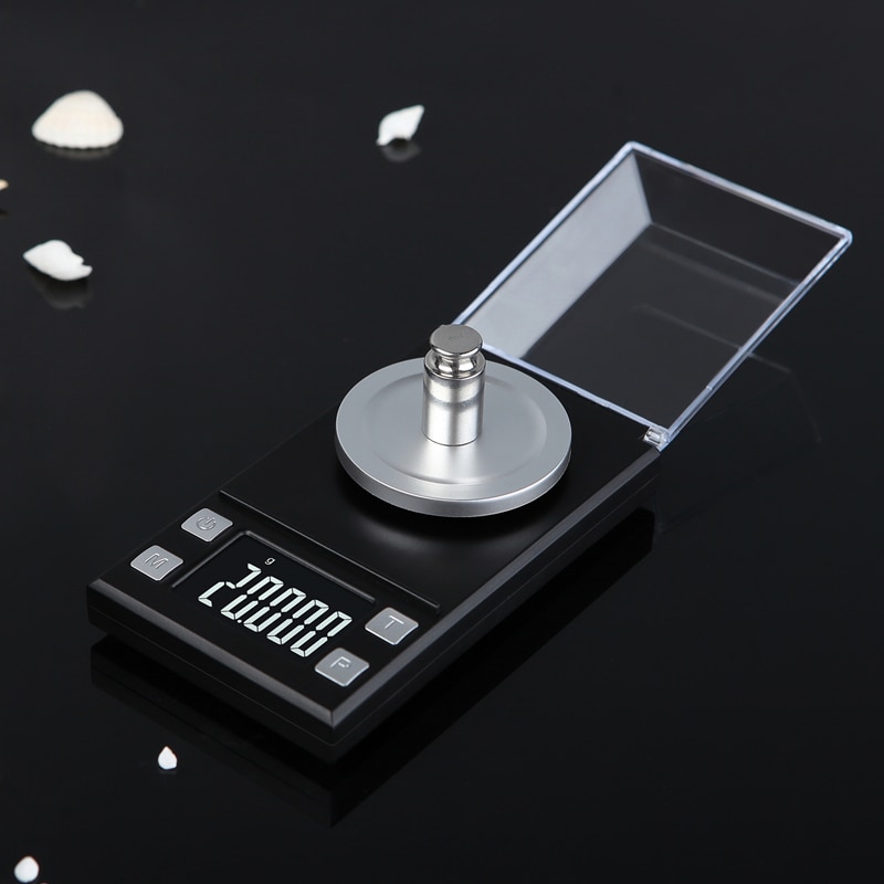 Mini High Precision Electronic Balance Scale 20g 50g 100g/0.001g Digital Pocket Jewelry Diamond Gem Carat Gold Scale 40% off
