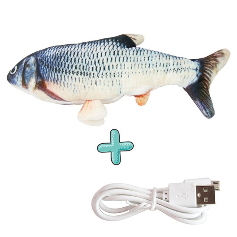 3D pez de imitación saltando moviéndose disquete suministros masticar jugando morder bailando interactivo simulación eléctrica pez de imitación: Crucian carp