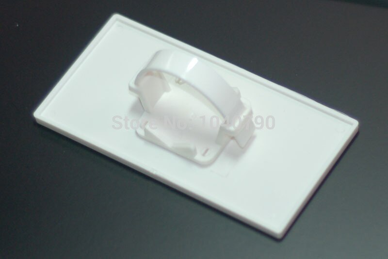 ABS material Rectangle sticker card sets Interview microphones microphone sticker rectangle Rectangle sticker card sets