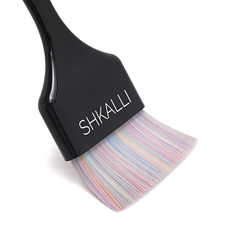 SHKALLI balayage brush set Colourful soft brushes Paste dyeing bowl Tool set for lightening hair