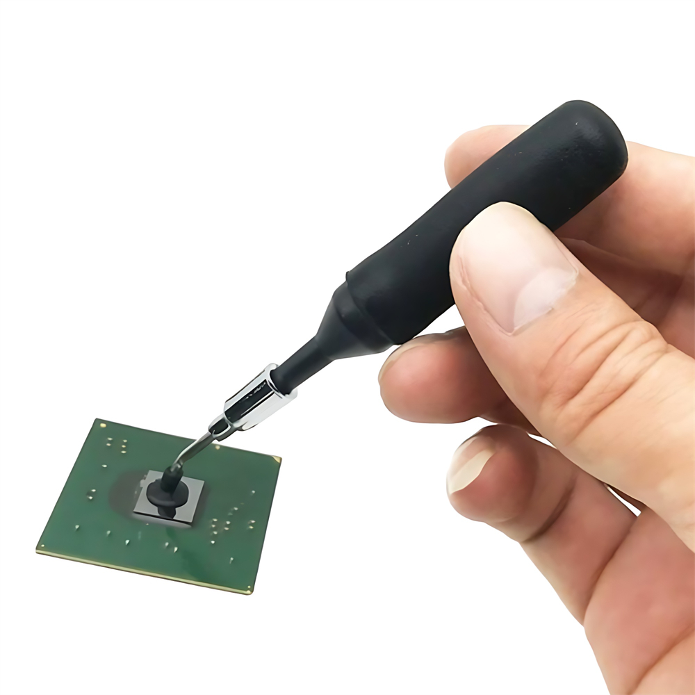 Mini potente bolígrafo de succión al vacío, ventosa antiestática, lente de teléfono móvil, extractor IC, 4 herramientas, bolígrafo de succión Manual al vacío
