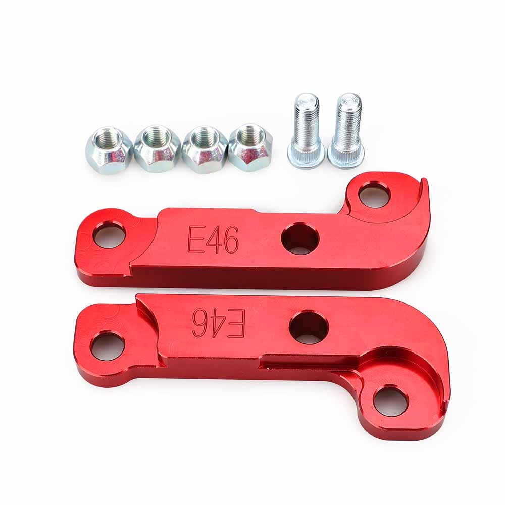 Drift Lock Aluminum Car Increasing Turn Angle Adapter Drift Lock Kit for BWM E46 M3 Adapter increasing turn angle about 25%
