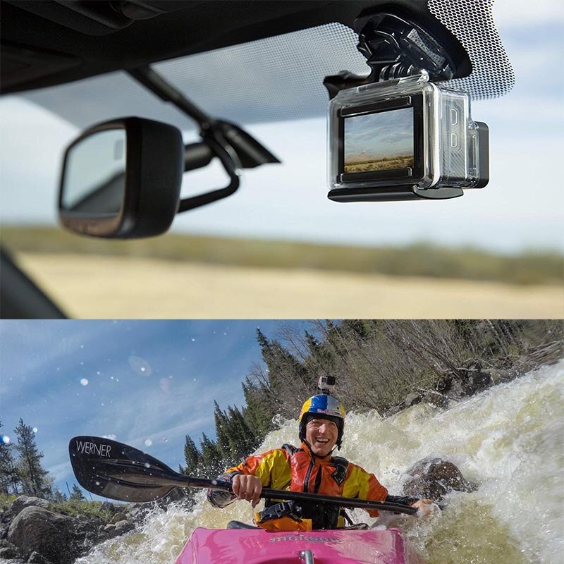 Adhesive Mounts For GoPro 7 6 5 4 3 Curved Flat Mounts 3M Sticky Pads for Go Pro Yi SJCAM Action Camera Helmet Board Car