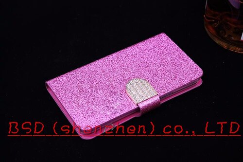 Cartera estuche diamantes purpurina de lujo para móvil, Funda de cuero con tapa para Nokia C1 Plus, funda para teléfono móvil Nokia C1 Plus: Rose with DO