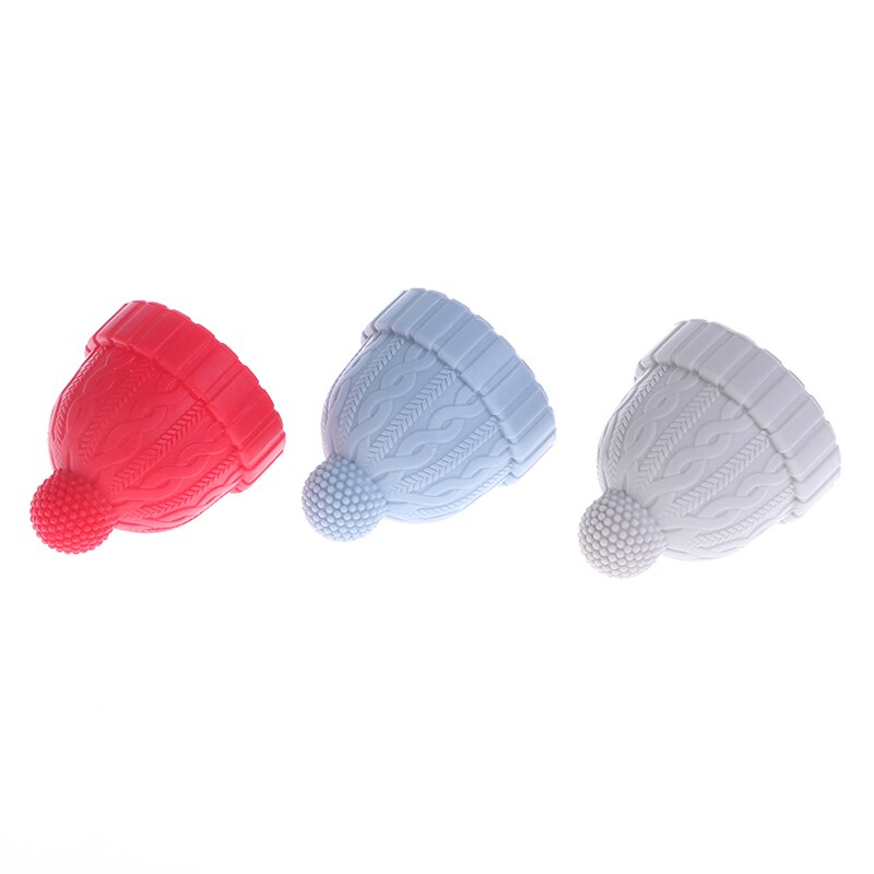 1pcs Beanie Cap Shaped Wine Stopper Beanie Cap Decorative Bottle Stopper Cork Replacement Beverage Wine Keeper Bar Tool