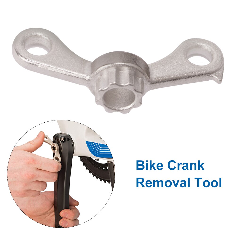 Bicycle Maintenance Easy Use Bike Crank Removal Tool Safety Hook Driving Portable Bottom Extractor Fit For Shimano Hollowtech II