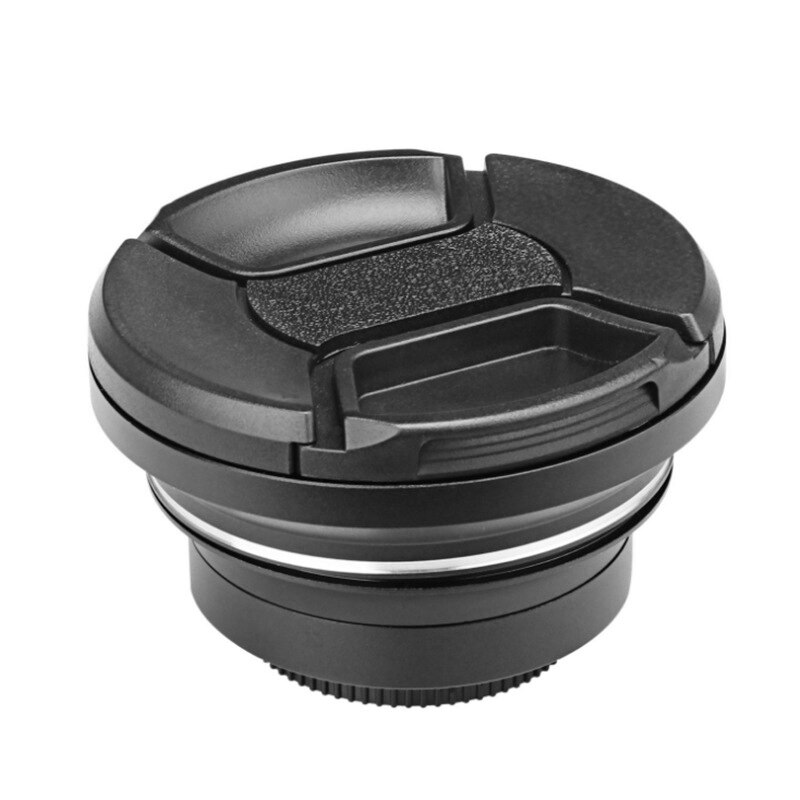 Professionele 37Mm Macro + 72Mm Hoek Lens 0.39X Full Hd Voor 4K Camcorder