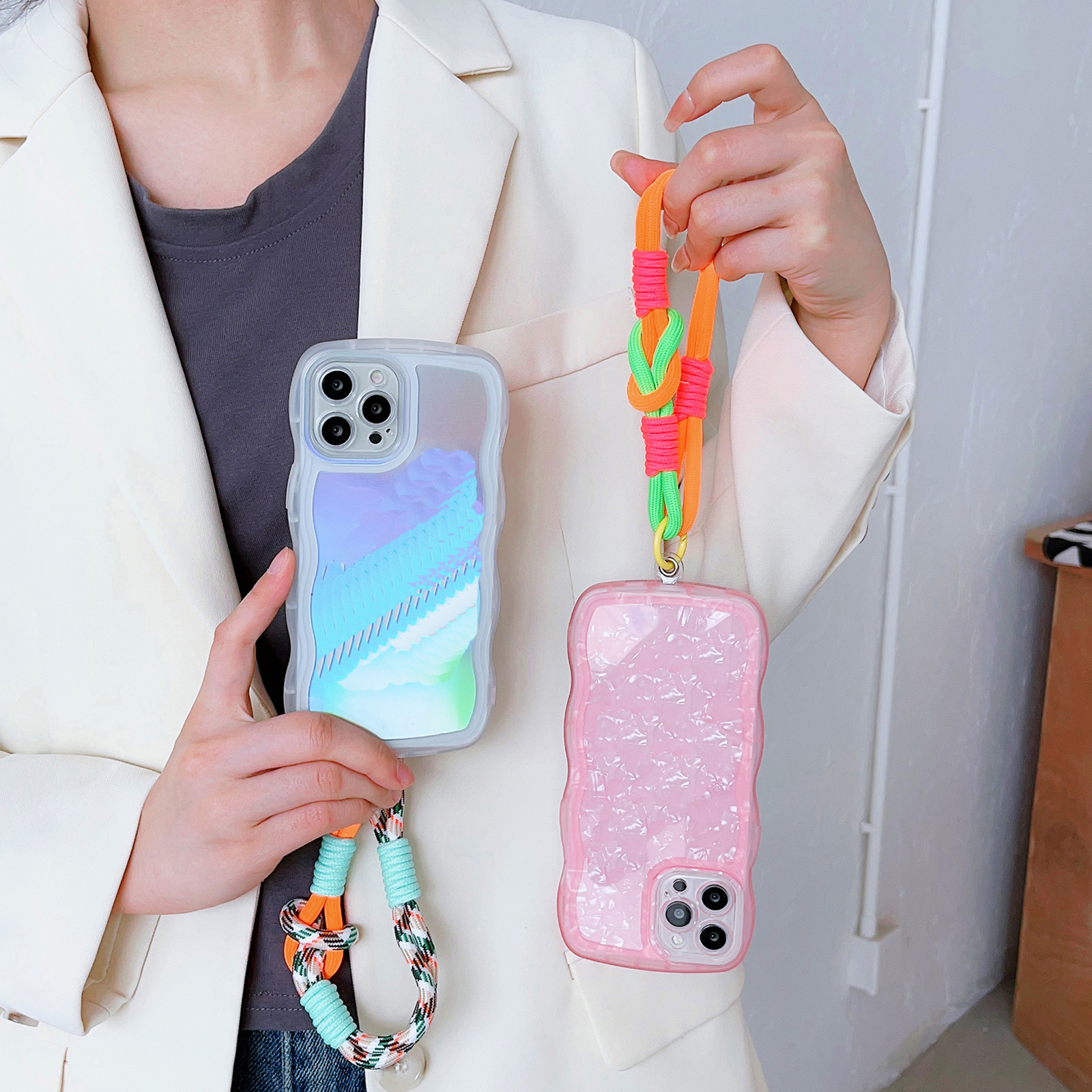 Mobile Phone Lanyard Wrist Strap Anti Rope Mobile Phone Pendant Decoration Multi-Purpose Lanyard