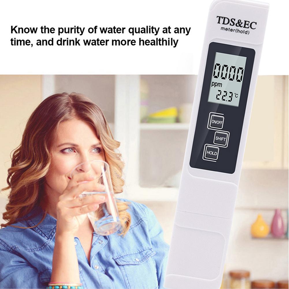 3-in-1 TDS Water Tester Meter Widely Used Water Testing Pen Water Analysis Meter Monitor Water Test Tool