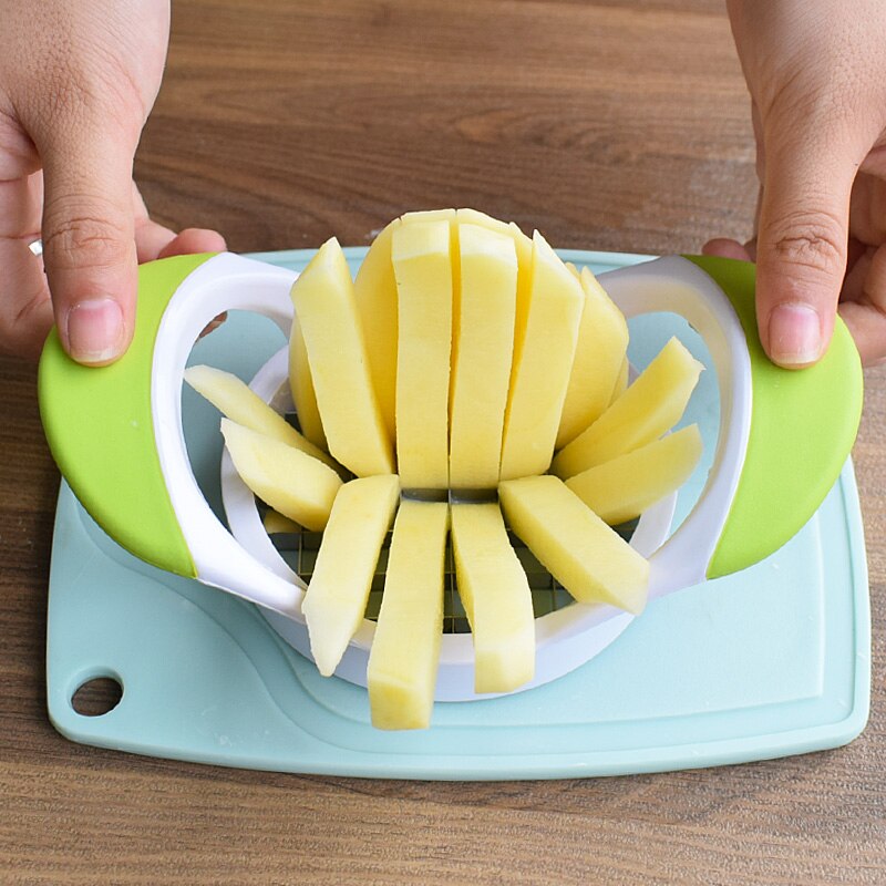 Manual Potato Cutter Machine French Fries Multifunction Vegetable Fruit Potato Cutter Maker Coupe Frites Kitchen Gadgets DG50ST