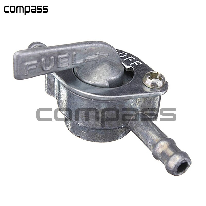 Fuel tap universal 6mm for moped, scooter, motorcycle and quad with closing function
