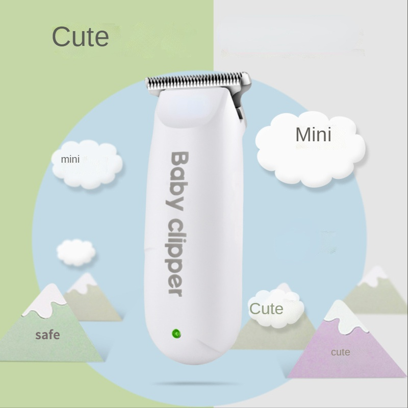 Baby rechargeable hair clipper children no hurt the skin shaving clipper ultra-quiet shave razor hair trimmer kids