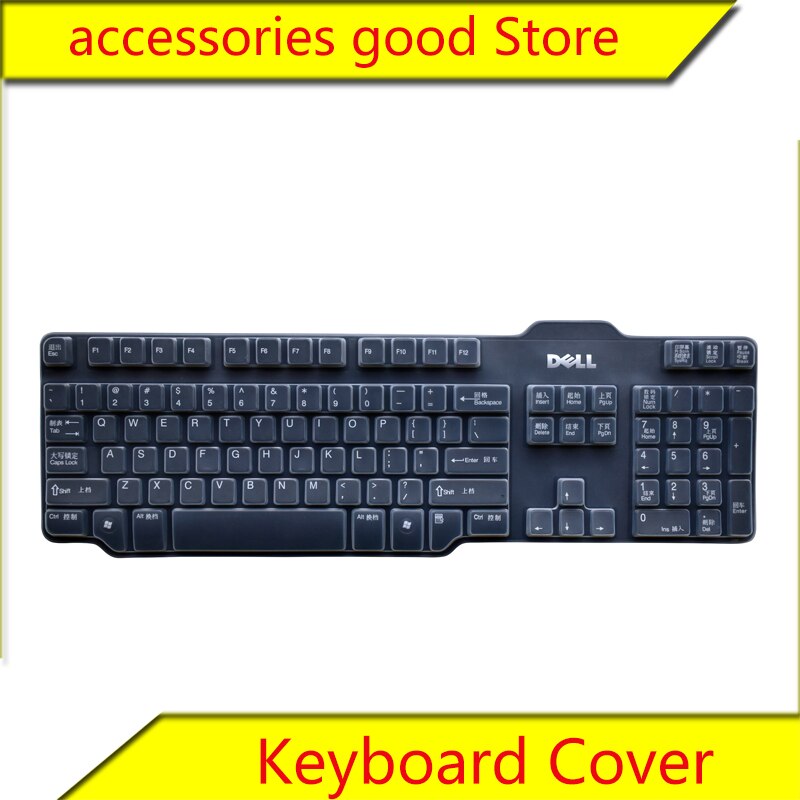 Protection de clavier pour Dell SK-8115, Film de Protection pour clavier d&#39;ordinateur de bureau, en Silicone Transparent, anti-poussière, couverture complète