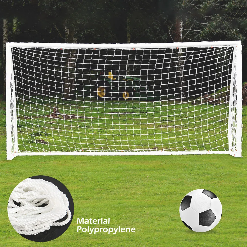 Full Size Voetbaldoel Net Voetbal Doelpaal Voetbal Training Accessoires Voetbal Net Voetbal Net Voetbal Trainingsmateriaal