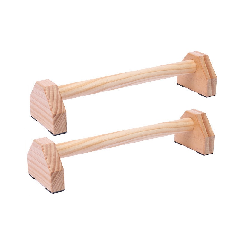 Tabla de flexiones de madera para hombre y mujer, barras de soporte de entrenamiento para Fitness, culturismo, equipos deportivos para el hogar
