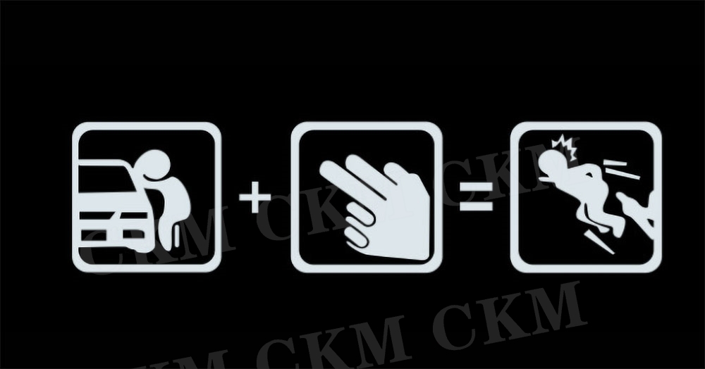 Don't Touch My Car Car Sticker Waterproof Reflective Car and Motorcycle Stickers Bumper Warning Sign Car Stickers Vinyl Decals