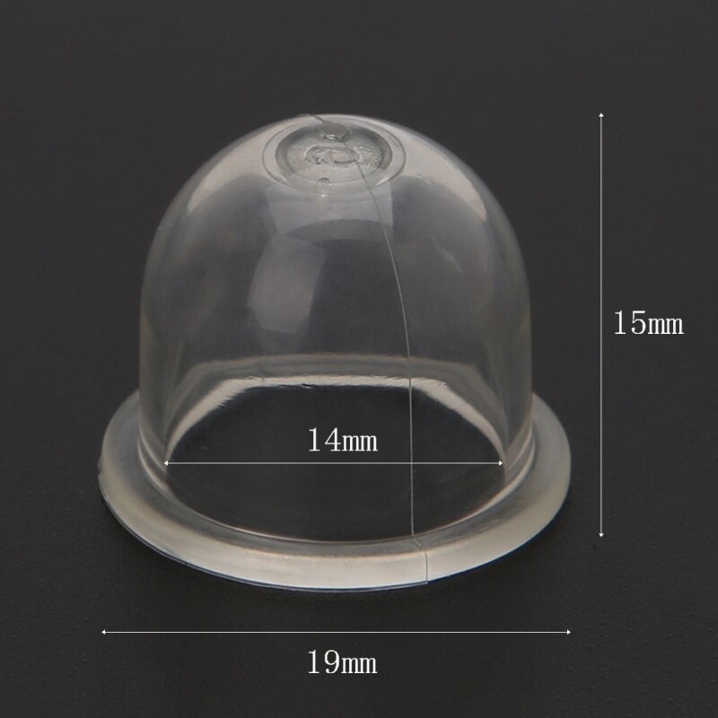 10Pcs Carburateur Onderdelen Brandstof Primer Lamp Pomp Cap Voor Chainsaw Blower Trimmer
