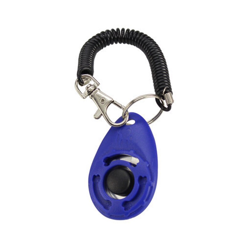 Clicker-juguetes para perros, Entrenamiento Clickers de mascotas, adiestramiento de adiestramiento para perros, duradero, LKS99: dark blue