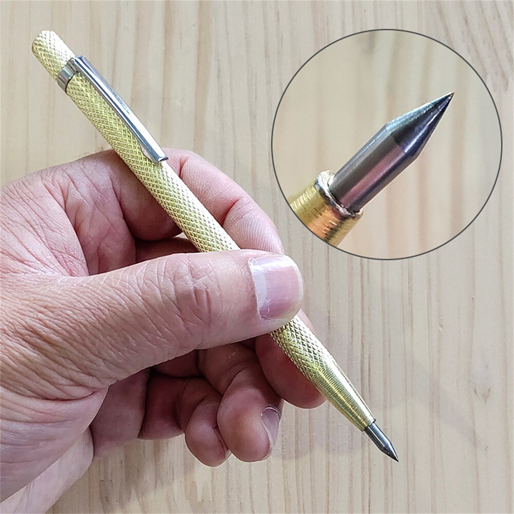 Tungsten Steel Tip Scriber Marking Etching Pen Marking Tools For Ceramics Glass Shell Metal Scribe Tools Lettering Hand Tools