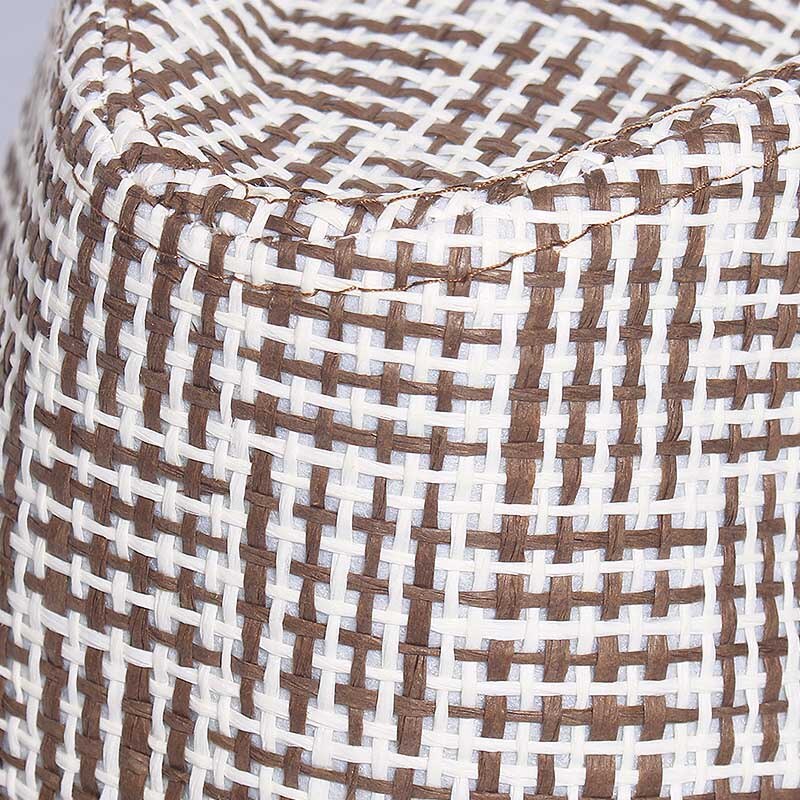 Gorra de gángster para hombre y mujer, sombrero de paja para playa, informal, Panamá, Jazz, vaquero