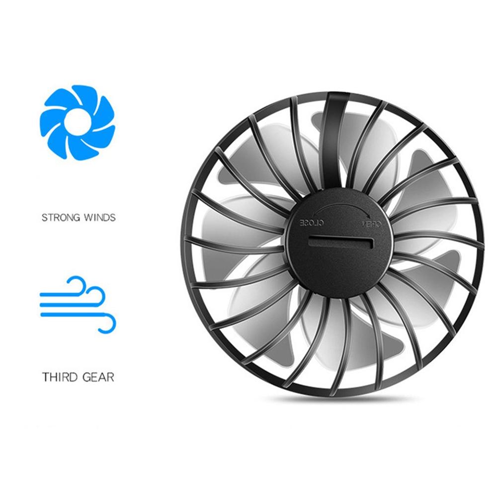 Przenośny leniwy sportowy wiszący szyjny wiatrak chłodzący wentylator zewnętrzny wygodny ładowanie USB kreatywny mini elektryczny wentylator chłodzący powietrze