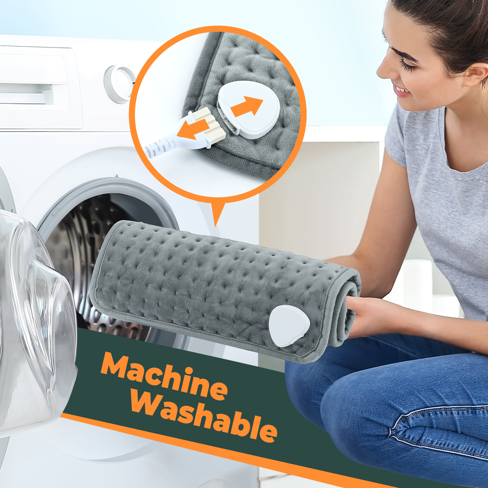 Koc elektryczny 220V 110V Podgrzewacz menstruacyjny Ciepła mata robić biura Domowa stopa Ręka Ogrzewacz kempingowy Podgrzewacz Prześcieradło Zmywalne