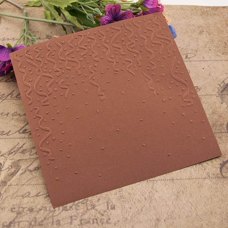 KLJUYP Embossing folders Plastic Embossing Folder For Scrapbooking DIY Photo Album Card 140