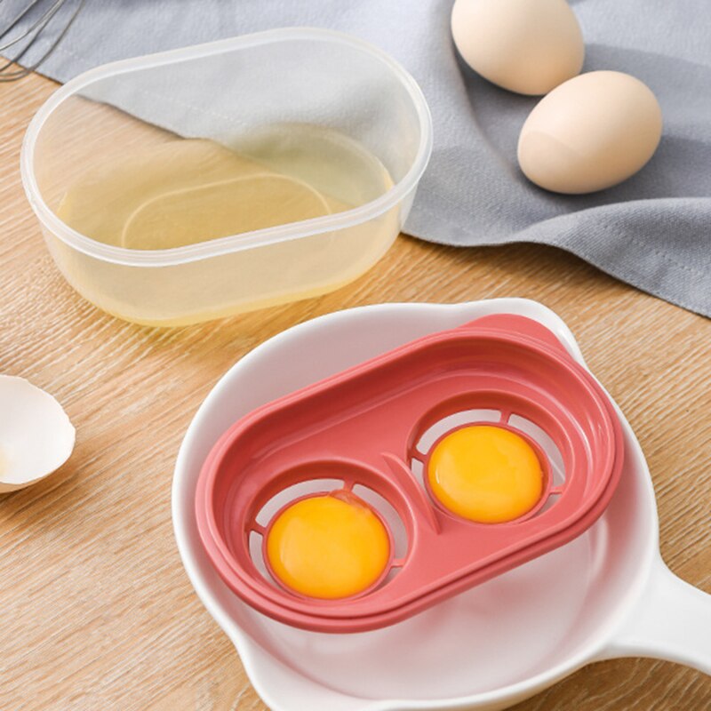 Egg Separator Home Kitchen White Yolk Sifting Chef Dining Cooking Gadget Kitchen Plastic Egg Divider Tools Egg White Separator