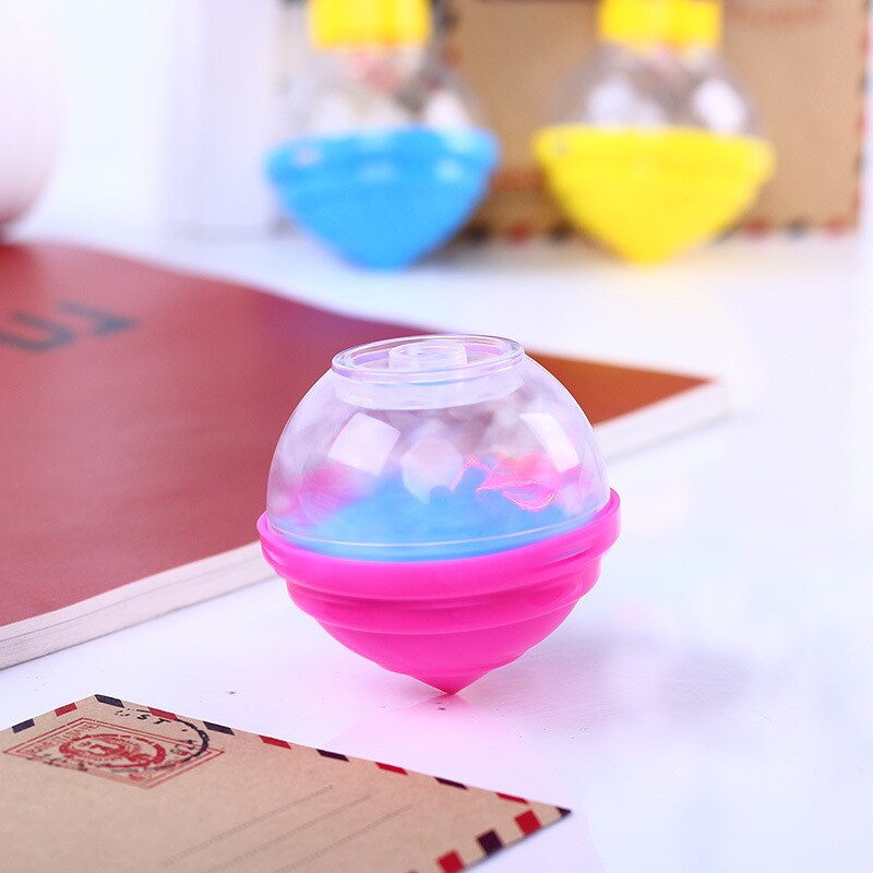 Kinderspeelgoed lichtgevende roterende plastic gyro geen vingertop gyro led verlichting cool buiten binnen jongen meisje leuk speelgoed confrontatie