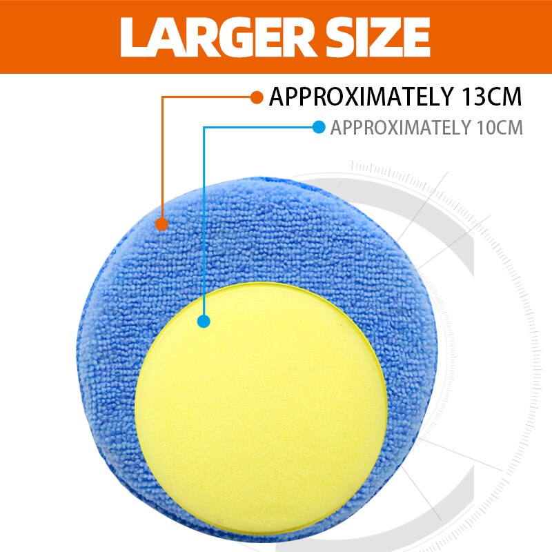 Hamlet hand polisher for wax car caring easy and fast use good waxing tool