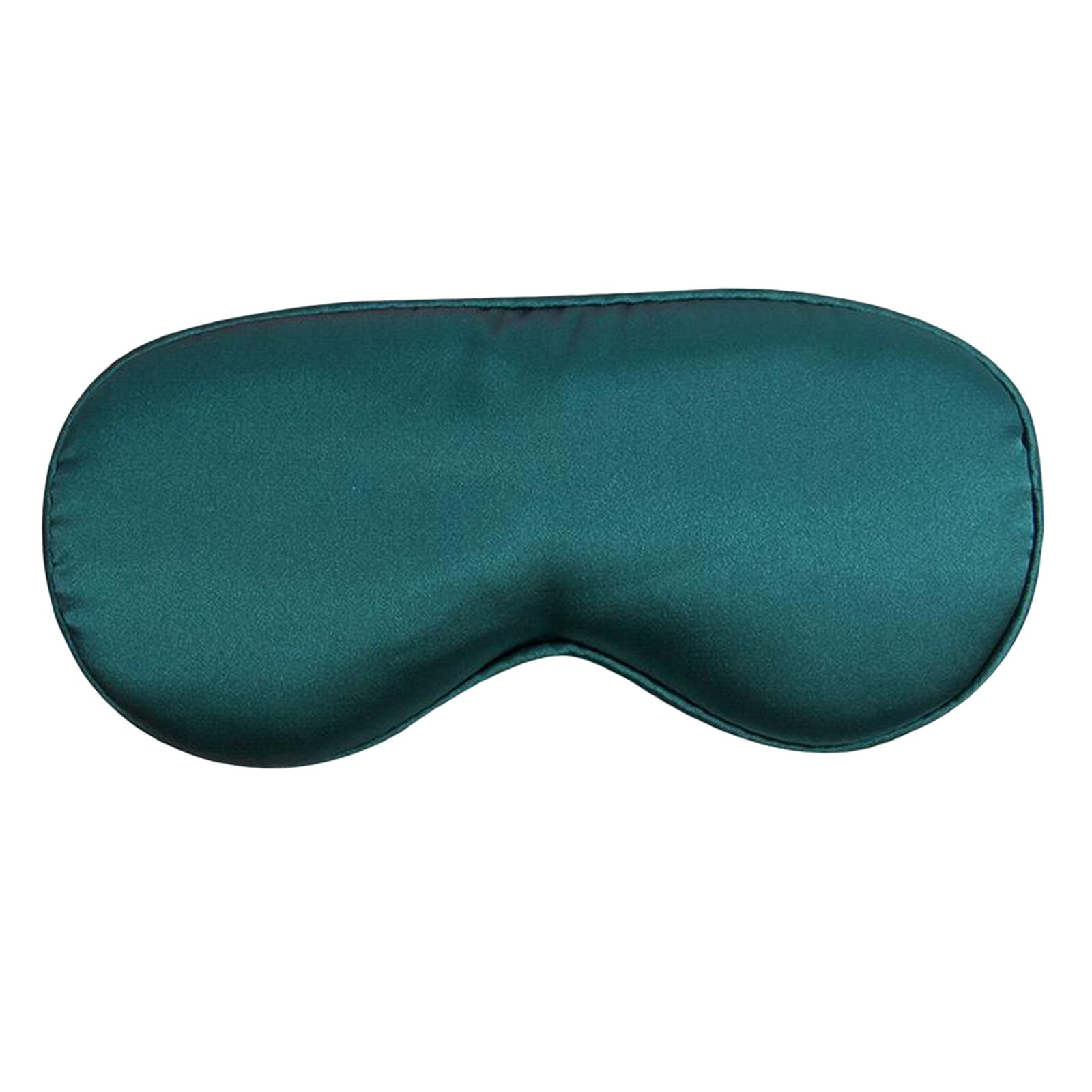 Usb Verwarmde Zijden Oogmasker Moxa Verwarming Verlichten Donkere Kringen Double-Side Shading Slaapmasker Slapen Eye Mask Cover: Green