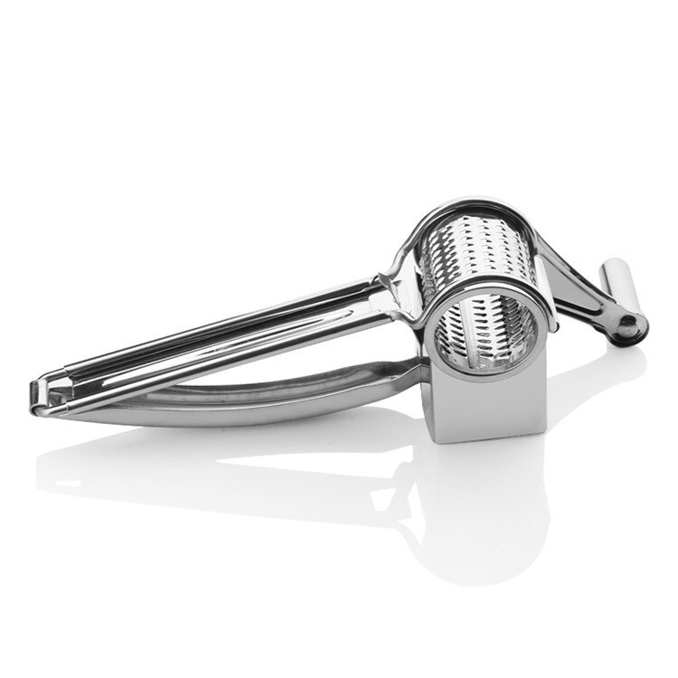 Rvs 4 Stuks Set Kaasrasp Handbediende Roterende Ka... – Vicedeal