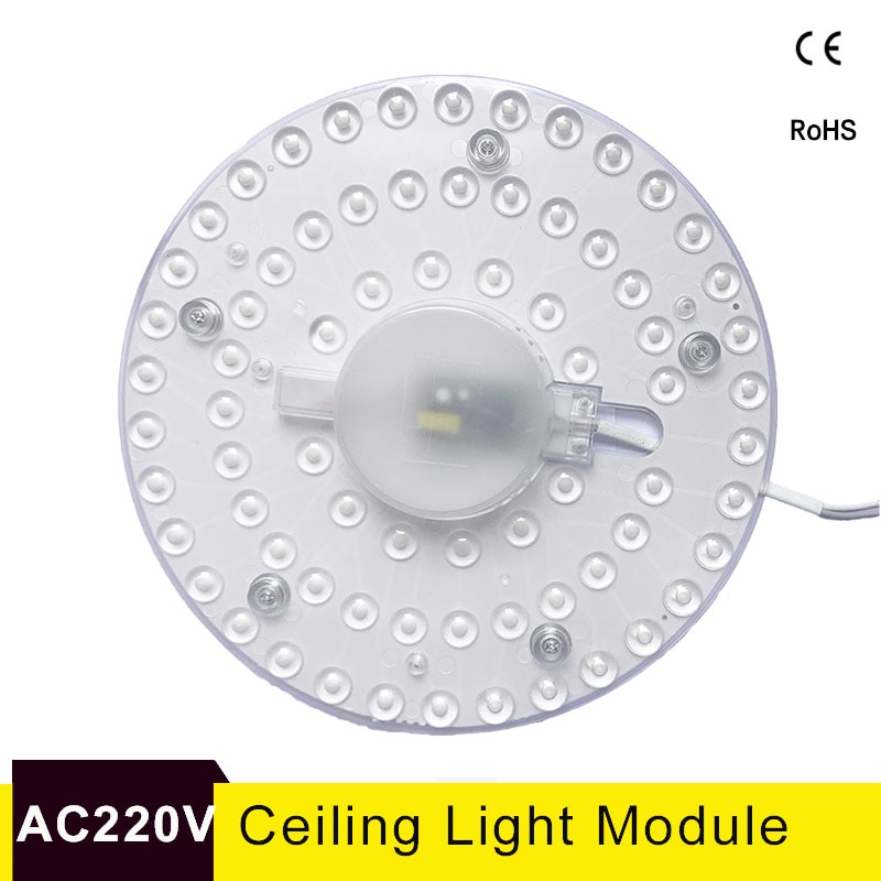 Plafond Lampen Led Module AC220V 230V 240V 12W 18W 24W 36W Led Licht Vervangen plafondlamp Lichtbron Voor Woonkamer Slaapkamer