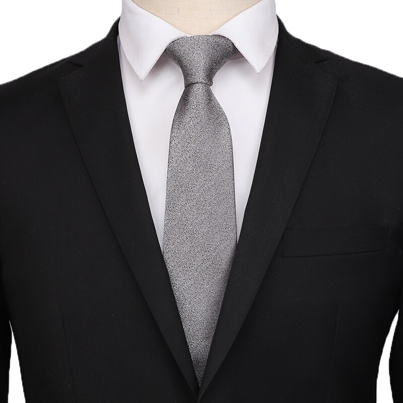 Corbata estrecha para hombre, corbata fina con patrón de puntos de 8cm, , corbata estrecha para negocios, Corbata a rayas para boda
