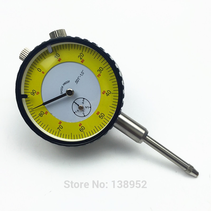 0.001&quot;-1.0&quot; Precision Dial Gauge Test Indicator Lever Scale Meter Accuracy Indicators Center Finder Micrometre