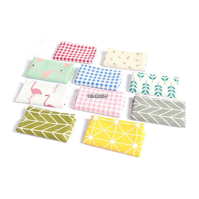 TENWISH 30*40cm Rurality Stil Serviette Delikatesse Lebensmittel Foto Requisiten Hintergrund Tuch für Hausgemachte Kochen