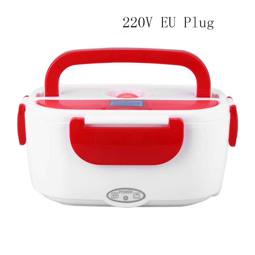 220v/110v lunchbox voedselcontainers draagbare elektrische verwarming voedselverwarmer rijstcontainer serviessets voor auto thuis