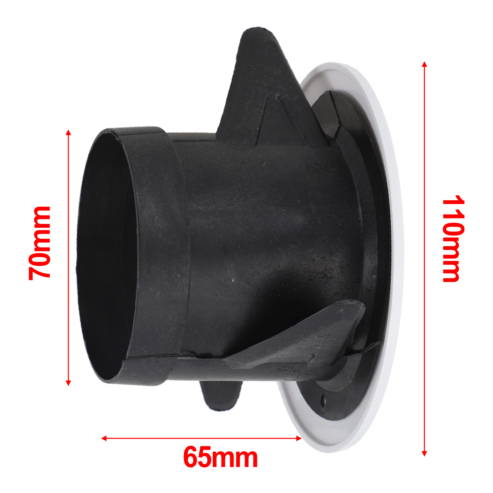 1pcs 75/100/125/150/200mm Duct Vents Round Louvered Vents Interior ABS Grille Ventilation Wall Vent Covers Adjustable