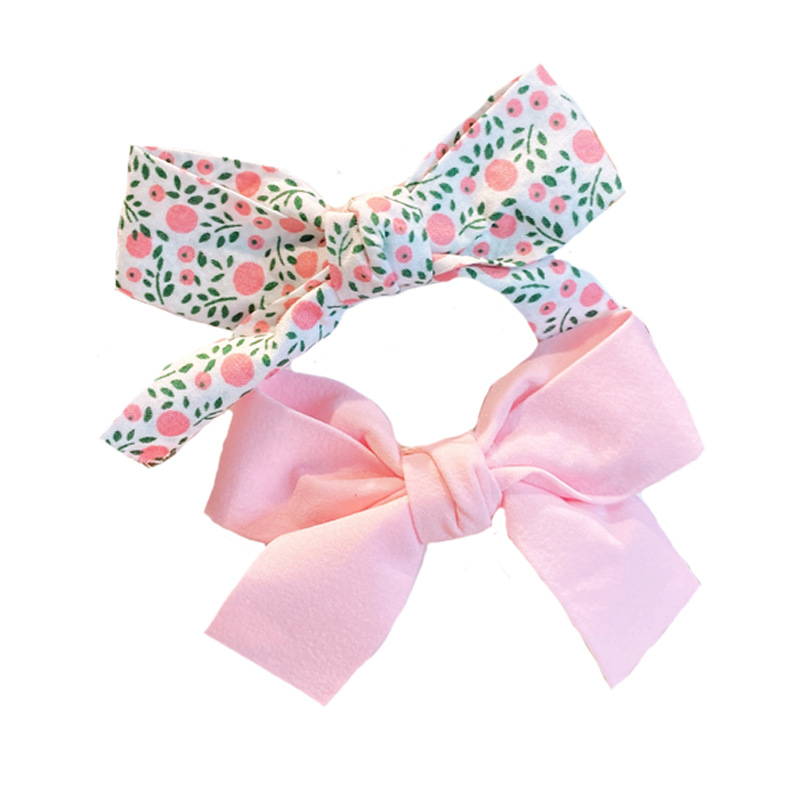 2 Stks/set Bloem Baby Haar Clips Bows Kids Meisje Haar Clip Kinderen Haarspeld Haarspeldjes Haarspeldjes Baby Haar Accessoires