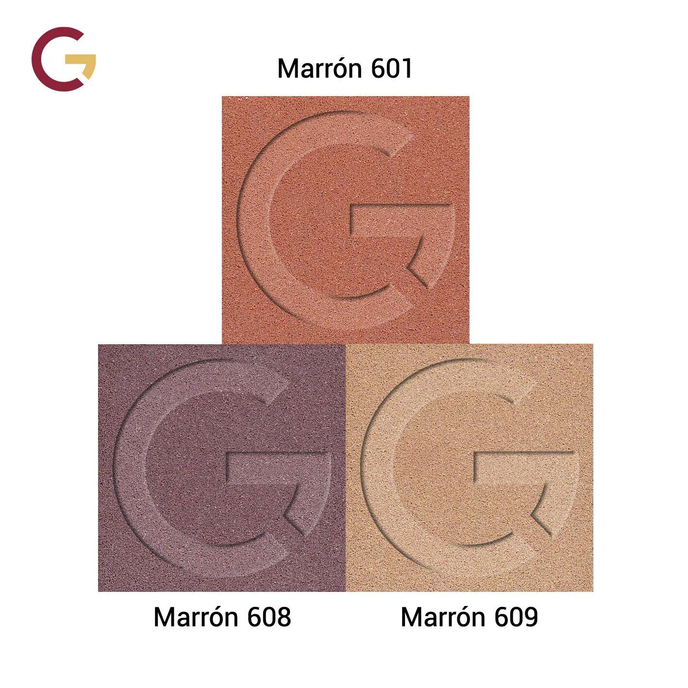 EasyColor Marrón 608. Pigmento marrón para cemento, mortero, hormigón y pinturas al óleo.