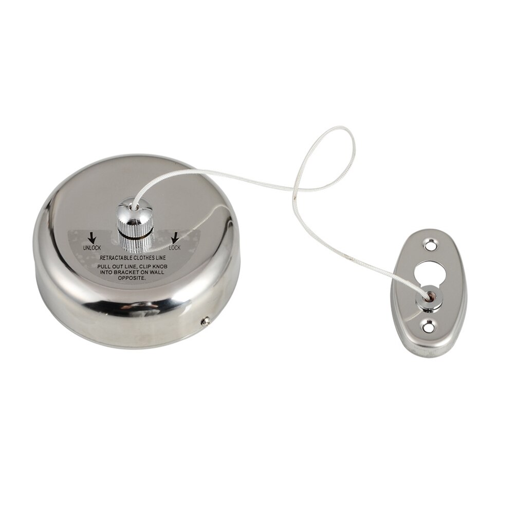 1Pc 2.8Meter Laundry Clotheslines String Retractable Clothing Wire for Bathroom