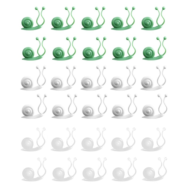 Wspinaczka klipsy robić roślin klipsy robić montażu na ścianie samoprzylepne klipsy robić roślin opaski robić roślin robić wsparcia i mocowania roślin Dom gabinet: Default Title