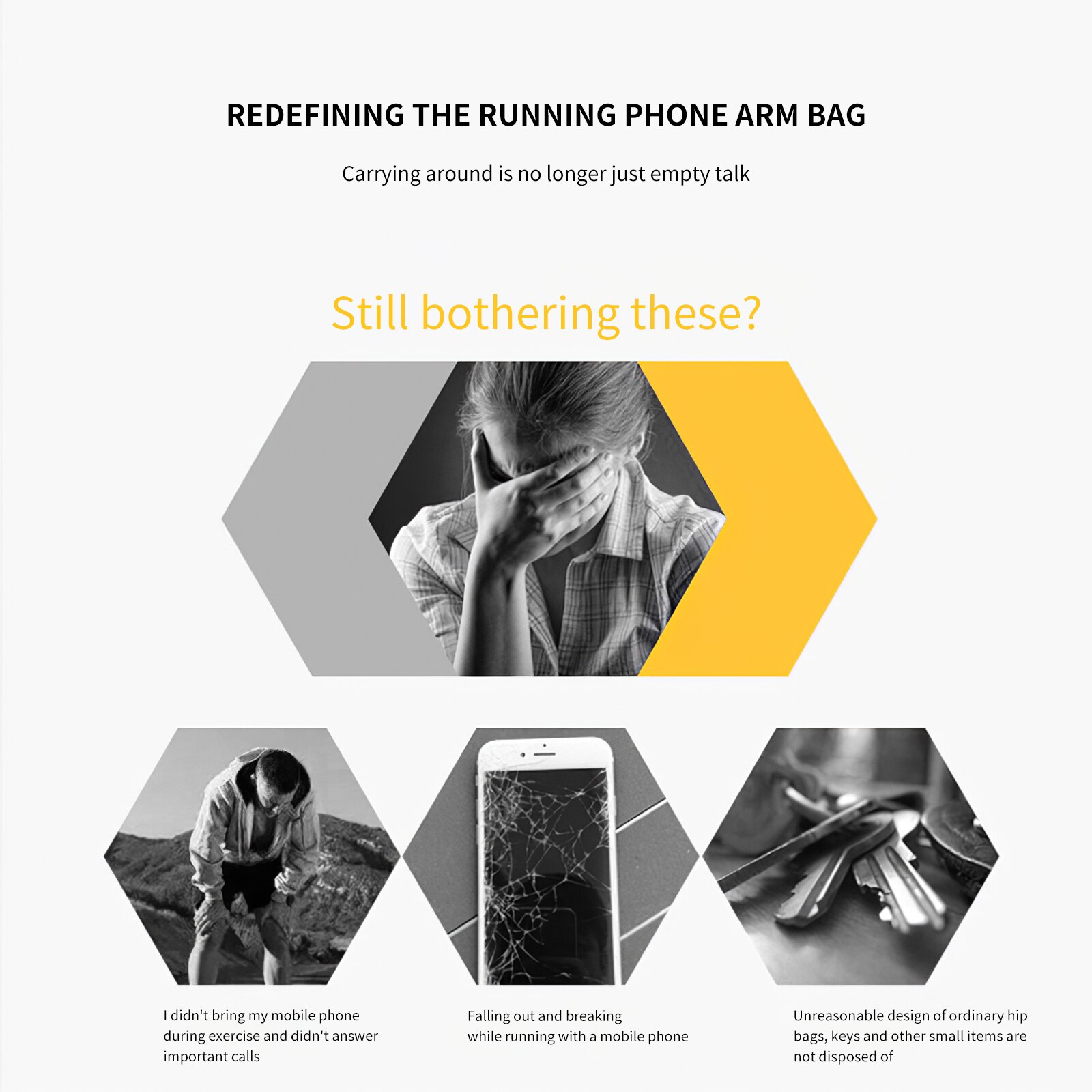 Arm Sleeve With Pocket Sport Compression Sleeve Sport Sleeve With Phone Bag UV Proof Running Sleeve Arm Cooler Arm Cover