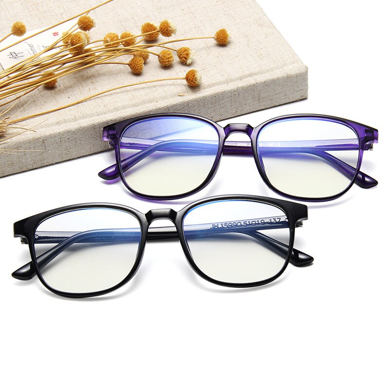 RMM rétro hommes lunettes cadre ordinateur lunettes cadre femmes Anti-lumière bleue Transparent clair rose cadre en plastique
