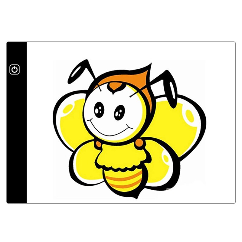 A4 Size Dimmable LED Drawing Board Acrylic Eye Protection Sketch Board USB Chargeable Smart Touch Painting Educational Toys HWC