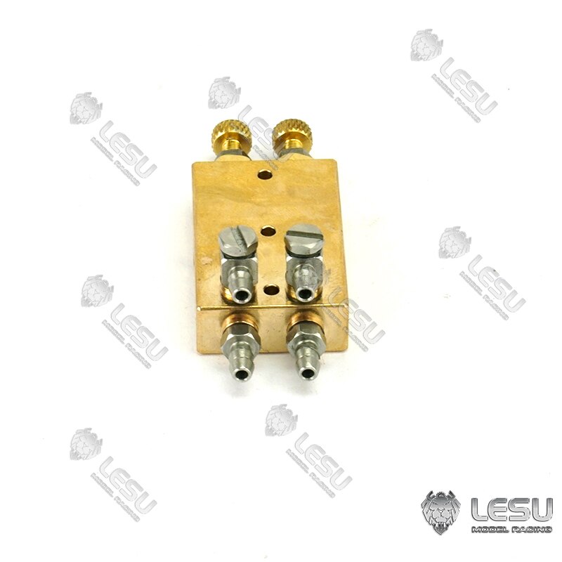 LESU Metal Relief Valve for 1/14 RC Hydraulic Dumper Truck Loader Excavator DIY TAMIYA Model