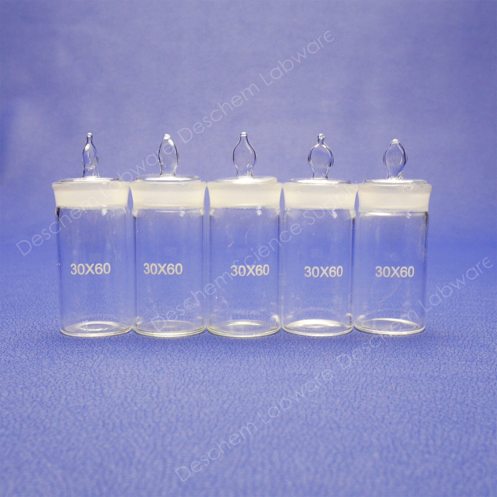 30*60,Lab Glass Weighing Bottle,Tall Form,Dia=30mm,Height=60mm,5 Pcs/Lot